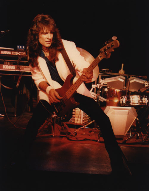 Rick onstage