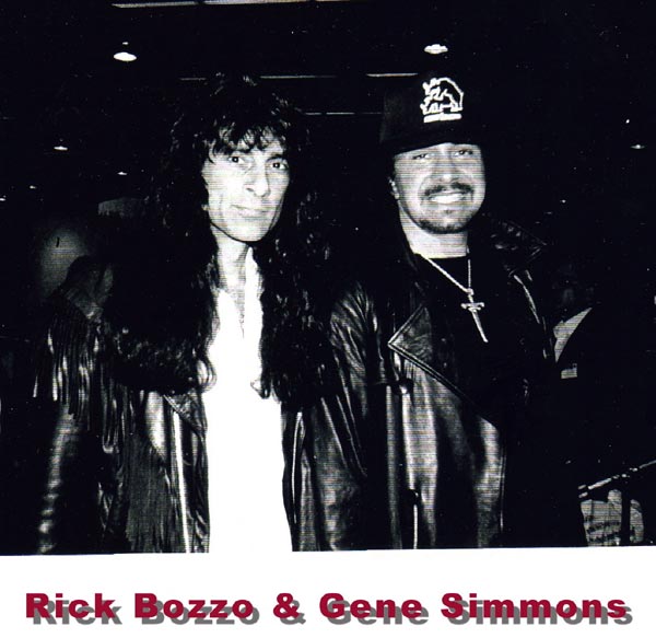 Rick with Gene Simmons